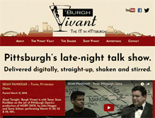 Tablet Screenshot of burghvivant.com